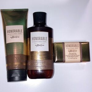 Bath & Body Works Honorable Hydrating Body Wash Set